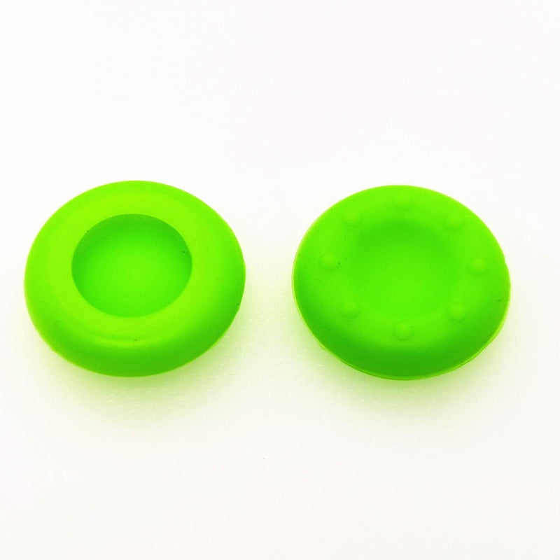 Asokex L2 R2 Ps4 Trigger Extenders (2 Pairs L2 R2 Triggers, 4pcs Joystick Cap, 2 Pairs LED Light Bar Decal) for Ps4 Controller(Green) - Image 2